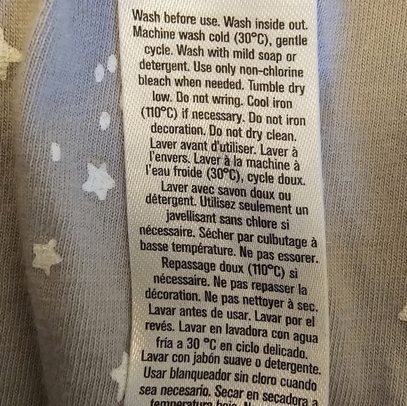 6/$20 Gerber Elephant Print Onesies Size 3-6 Months Lot Of 2 - Picture 10 of 15